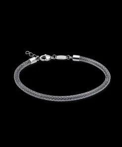 Blomdahl Stål Grand Round Mesh 32-24945-00>Blomdahl Armband Best