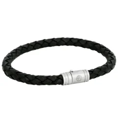 By Billgren – Läder, vintage Svart 8150>Armband