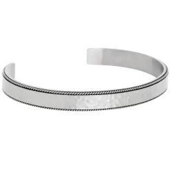 By Billgren cuff, hamrad, matt stål – 8220>Armband New