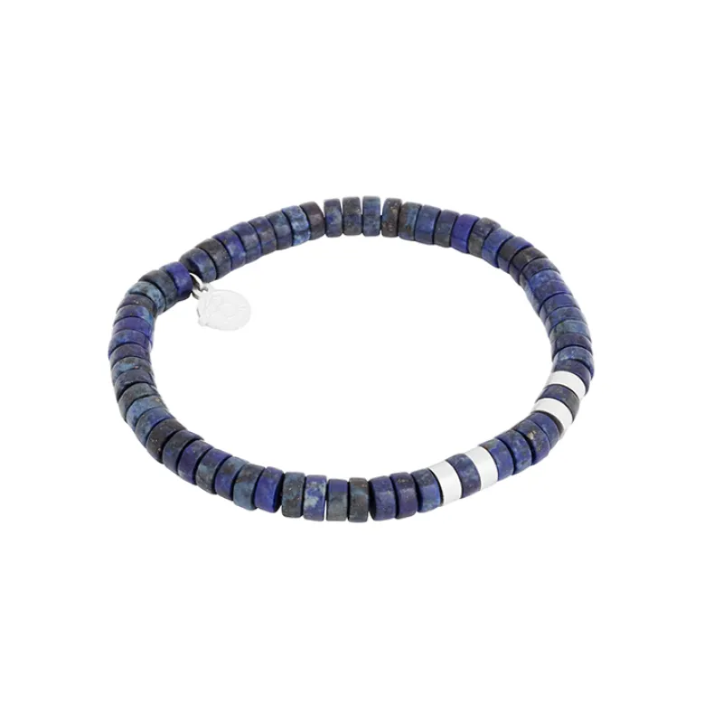By Billgren jaspis, stål, brun/röd – 8212>Armband Best