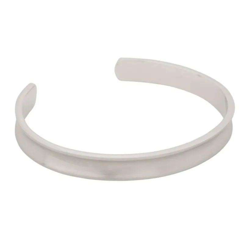 By Billgren , konkav cuff, silver – 8164>Armband Online
