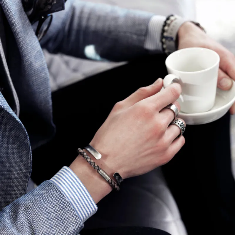 By Billgren , konkav cuff, silver – 8164>Armband Online