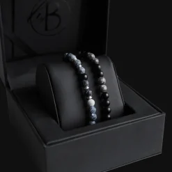 By Billgren sset, beads, blå/svart – 8158-8137>Armband Best