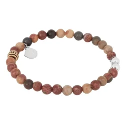 By Billgren Beads, Jaspis röd/brun/grön – 8116>Armband Online
