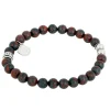 By Billgren Beads, Jaspis röd/silver – 8141>Armband Hot
