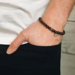 By Billgren Beads, Jaspis röd/silver – 8141>Armband Hot