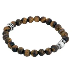 By Billgren Beads, brun/silver – 8918>Armband Sale