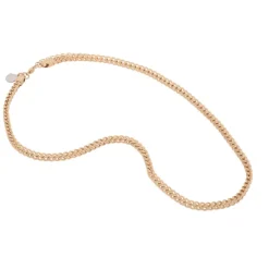 Halsband, kedja, stål/guld – 9117>By Billgren New