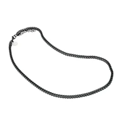 Halsband, kedja, svart – 9116>By Billgren Discount