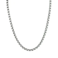 Halsband, kedja, stål/silver – 9115>By Billgren