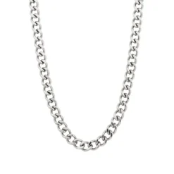 Halsband, pansarkedja, silver – 9147>By Billgren New