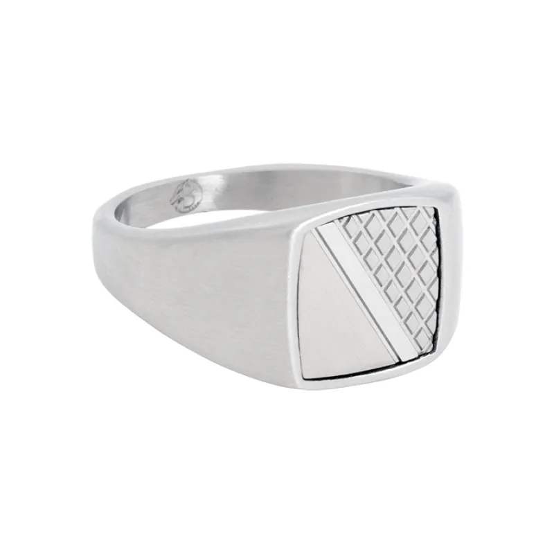 Klackring, rostfritt stål, silver – 5618>By Billgren Sale