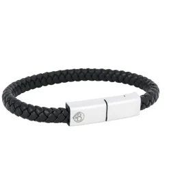 Laddningsarmband Android Svart/Stål – 8295>By Billgren Discount