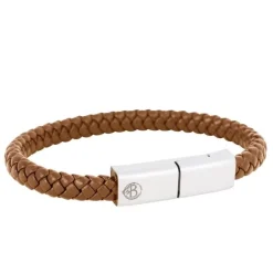 Laddningsarmband iphone Brun/Stål – 8291>By Billgren New