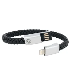 Laddningsarmband iPhone Svart/Stål – 8290>By Billgren Hot