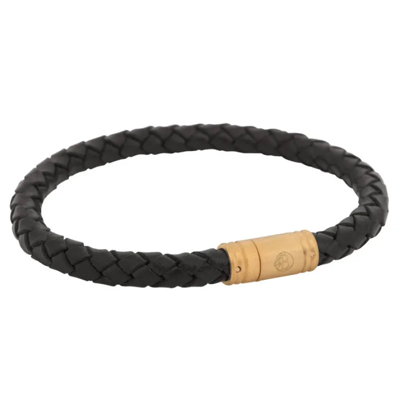 By Billgren Läder, dubbel, brun/grå – 8216>Armband Best