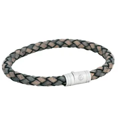 By Billgren Läder, Vintage, grå/beige – 8151>Armband Hot