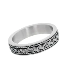 Ring, braid, silver – 5627>By Billgren