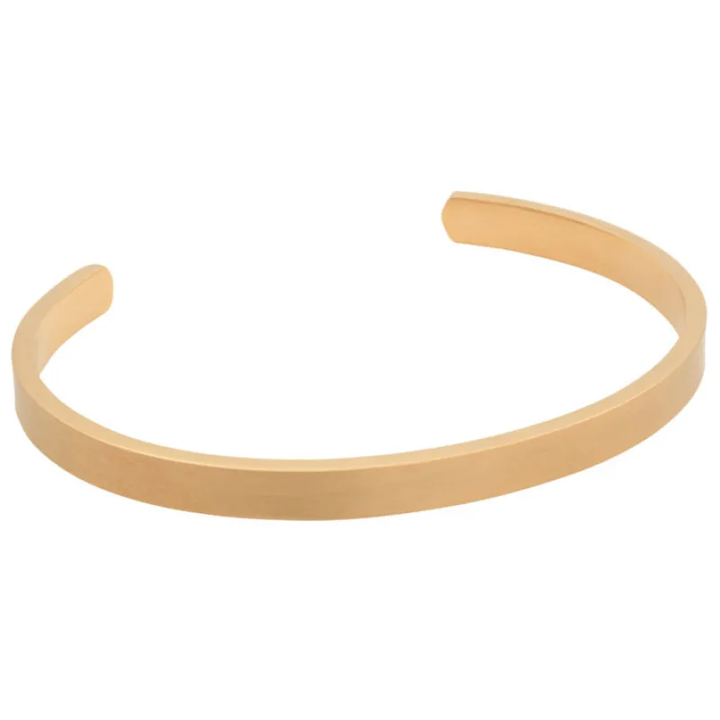By Billgren Stål, Cuff “Live passionately”, guld – 8121>Armband Sale