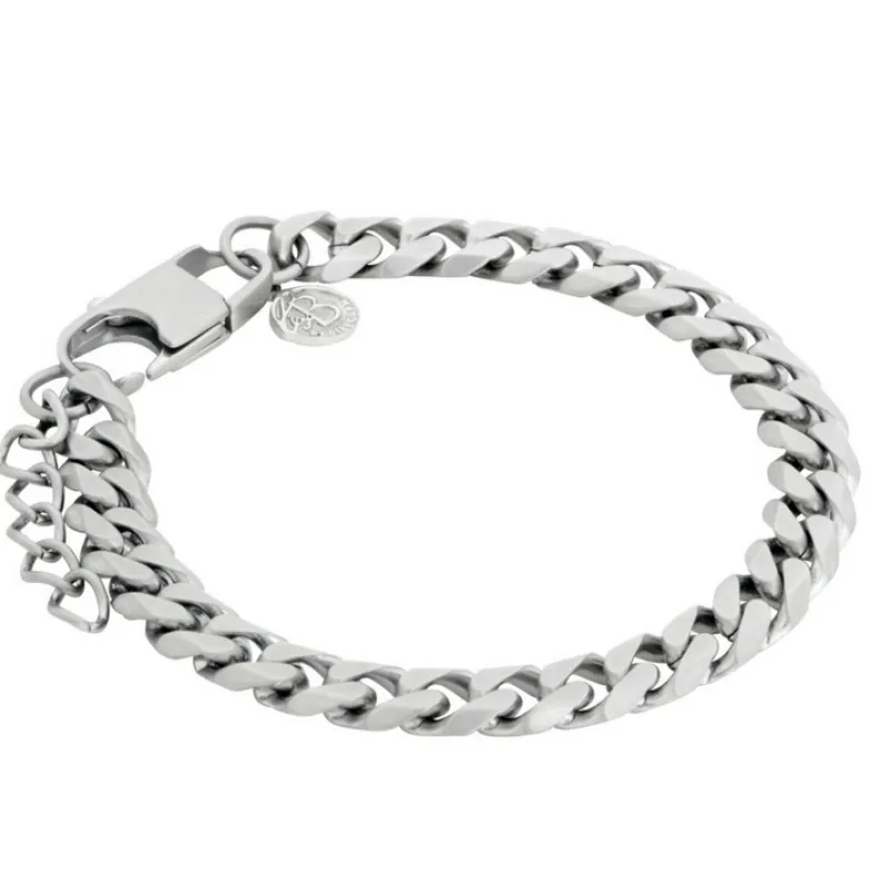 By Billgren Stål, klassisk länk, silver – 8166>Armband Outlet