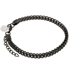 By Billgren Stål, länk, svart – 8155>Armband New