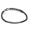 By Billgren Stål, mörkgrå/silver – 8103>Armband Sale