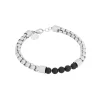 By Billgren Stål, onyx, silver – 8209>Armband Discount