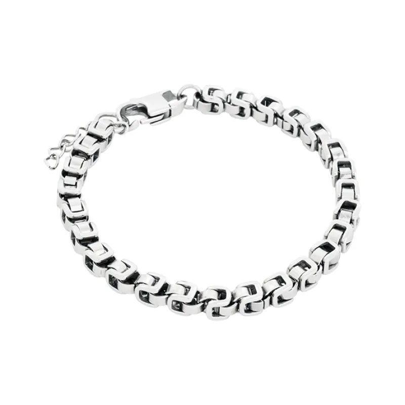 By Billgren Stållänk, rostfritt stål, silver – 8223>Armband Hot