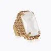 Alexa Ring / Electric White Combo (Guld)>Caroline Svedbom Clearance
