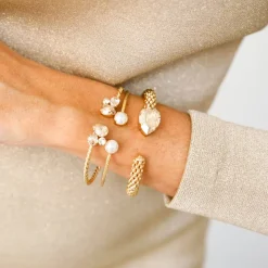Caroline Svedbom Alisia Armband / Golden Combo (Rhodium)>Caroline Svedbom Armband Sale