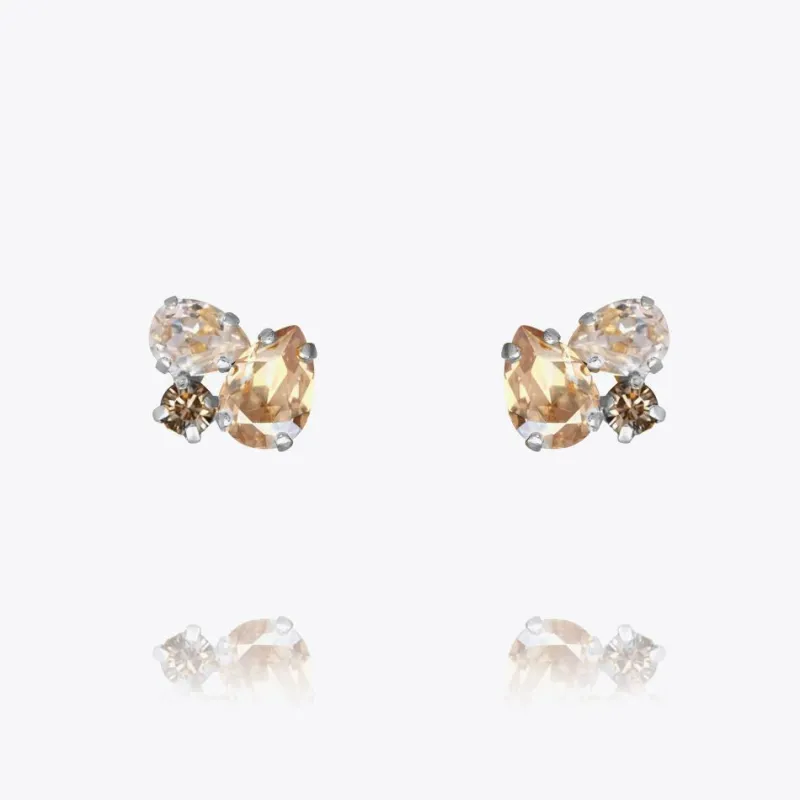 Alisia Örhängen/ Greige Combo (Rhodium)>Caroline Svedbom Hot