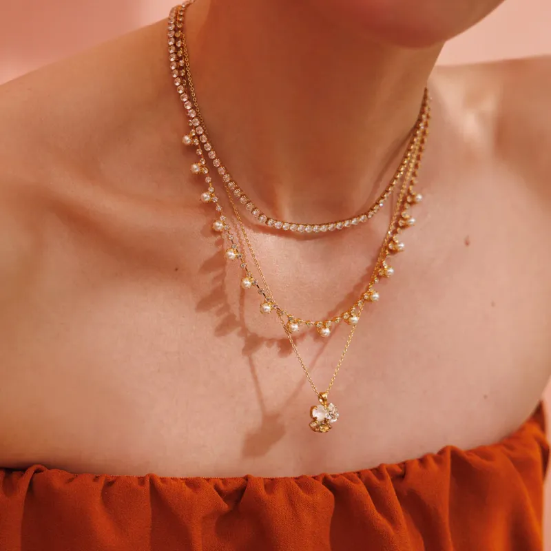 Ana Halsband / Golden Combo (Guld)>Caroline Svedbom Hot