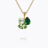 Ana Halsband / Majestic Green Combo (Guld)>Caroline Svedbom Clearance
