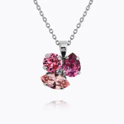 Ana Halsband, Dark Rose Combo – Rhodium>Caroline Svedbom
