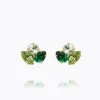 Ana Örhängen / Majestic Green Combo (Guld)>Caroline Svedbom Outlet