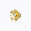 Caroline Svedbom Anemone / Aquamarine Ring (Guld)>Caroline Svedbom Ringar Clearance