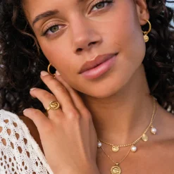 Apollo Ring / Guld>Caroline Svedbom Discount