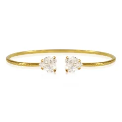 Heart Guld / Crystal>Caroline Svedbom Armband New