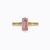 Baguette Ring / Light Rose (Guld)>Caroline Svedbom Sale