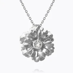 Blossom Halsband / Crystal (Rhodium)>Caroline Svedbom Discount