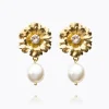 Blossom Örhängen / Crystal (Guld)>Caroline Svedbom Sale