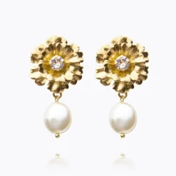 Blossom Örhängen / Crystal (Guld)>Caroline Svedbom Sale