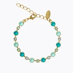 Caroline Svedbom Calanthe Armband / Laguna Combo (Guld)>Caroline Svedbom Armband Discount