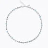 Caroline Svedbom Calanthe Halsband/ Sky Combo (Rhodium)>Caroline Svedbom Halsband Discount