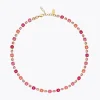 Calanthe Halsband/ Coral Combo (Guld)>Caroline Svedbom New