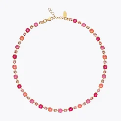 Calanthe Halsband/ Coral Combo (Guld)>Caroline Svedbom New