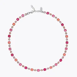 Calanthe Halsband/ Coral Combo (Rhodium)>Caroline Svedbom Sale