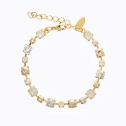 Caroline Svedbom Calanthe Armband Guld / White Combo>Caroline Svedbom Armband Discount