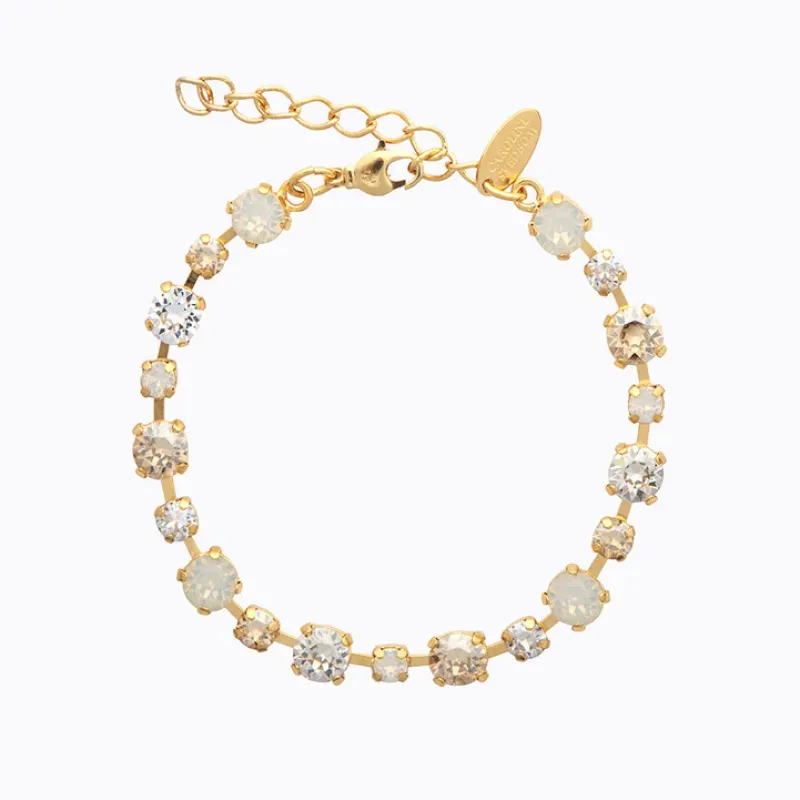Caroline Svedbom Calanthe Armband Guld / White Combo>Caroline Svedbom Armband Discount