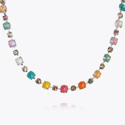 Calanthe Halsband / Flower Combo (Rhodium)>Caroline Svedbom Clearance